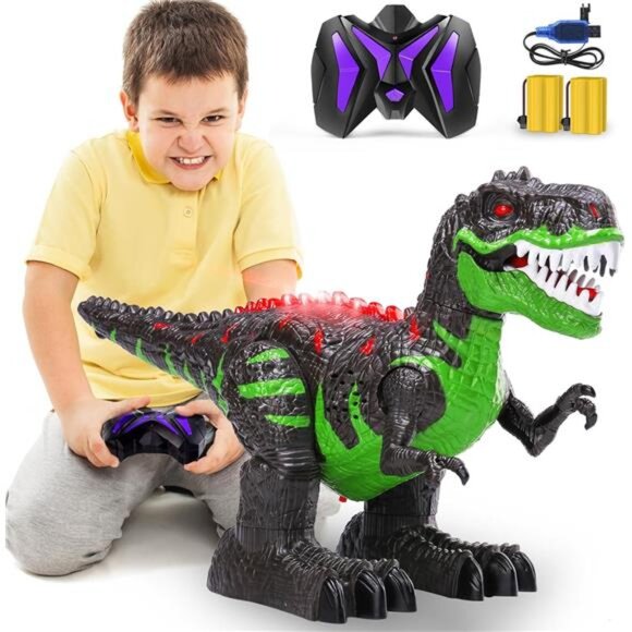 Remote Control DinosaurToys for Boys 3 4 5 6 7 8 Years,Electric Stunt RC Walking - Picture 2 of 7